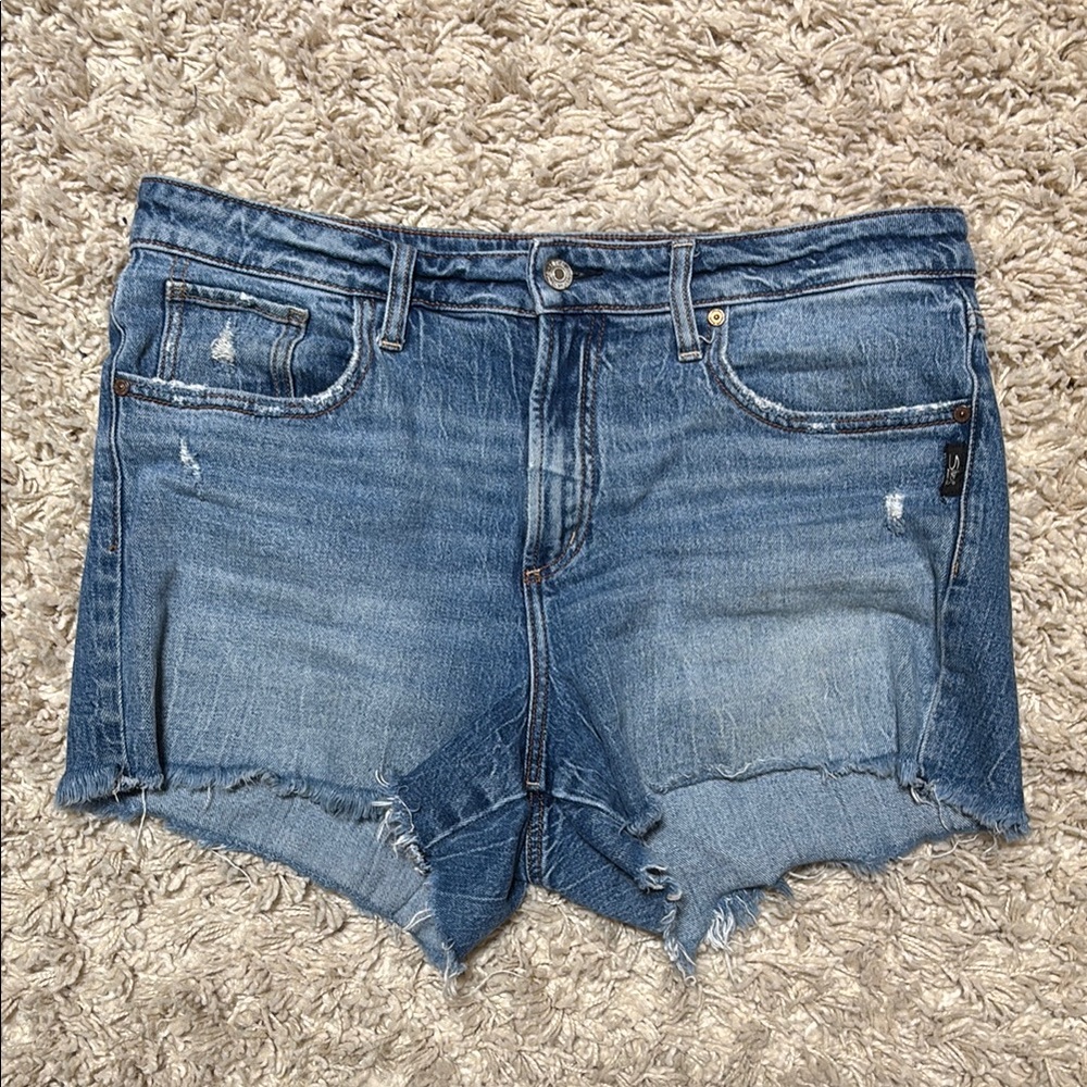 Silver Jeans Blue Jean Shorts Cut-Off Style